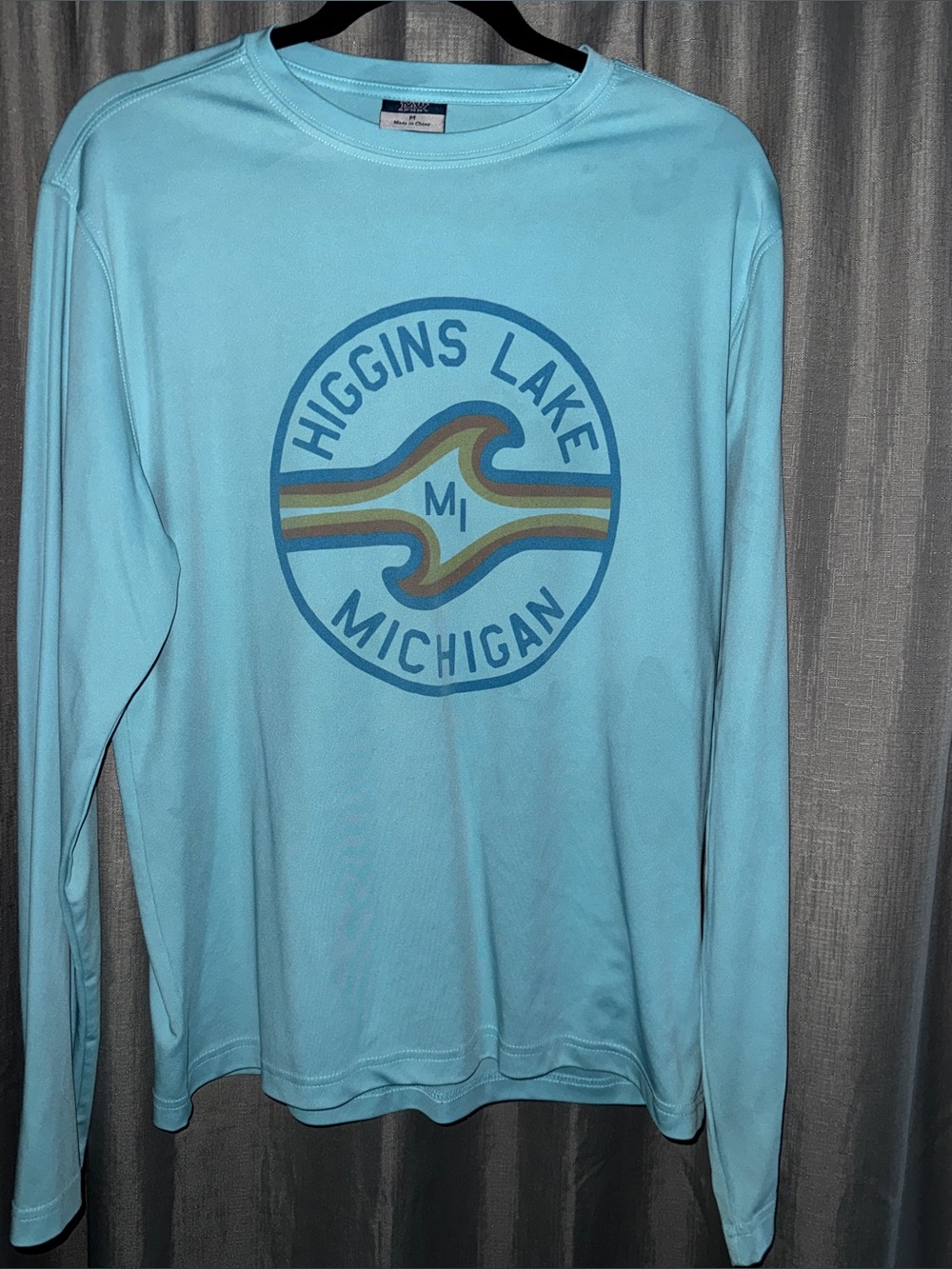 Higgins Lake MI Rashguard beach Water Shirt